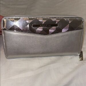 Anne Klein Silver and Gray Women's Wallet